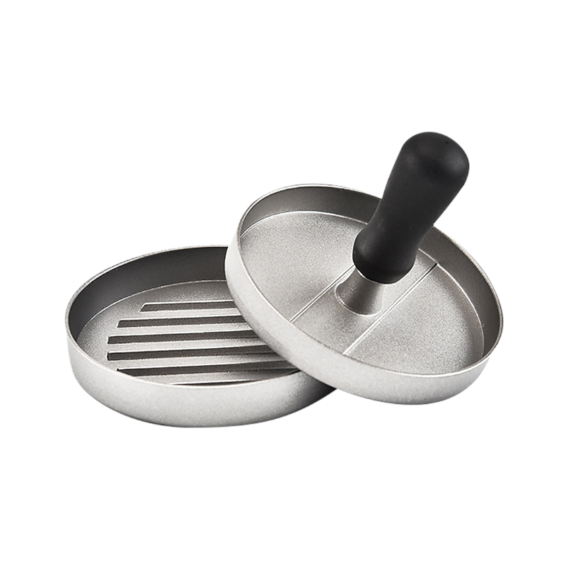 Large Round Hamburger Patty Maker Grill Press Burger Metal Mold Cooking Tools Burger Presses