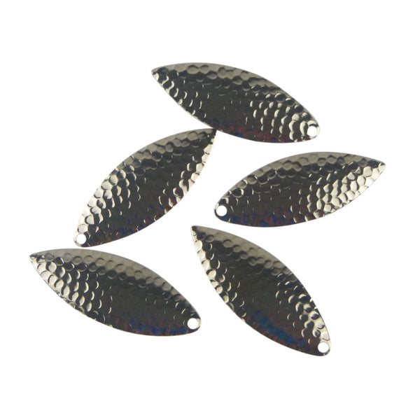 Artizan Hammered Willow Blade Nickel 57Mml X 17Mmw Qty Other Terminal Tackle