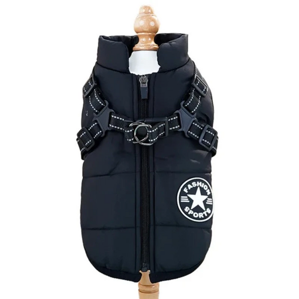 Large Pet Dog Jacket Harness Winter Warm Clothes Labrador Chihuahua Bulldog Dog Clothing & Shoes