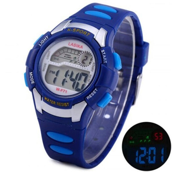 Veile Studios Lasika K Sport F71 Led Watch Water Resistant Stopwatch For Blue Other Watches
