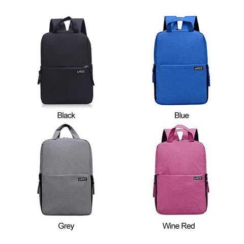 Outdoor Portable Waterproof Scratch Proof Dual Shoulders Backpack Black