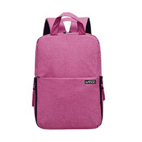 Outdoor Portable Waterproof Scratch Proof Dual Shoulders Backpack Wine Red