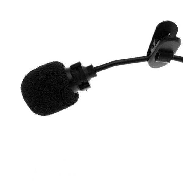 Lavalier Clip Metal Stereo Microphone 3.5Mm With Collar For Lound Computer Pc Laptop Microphones