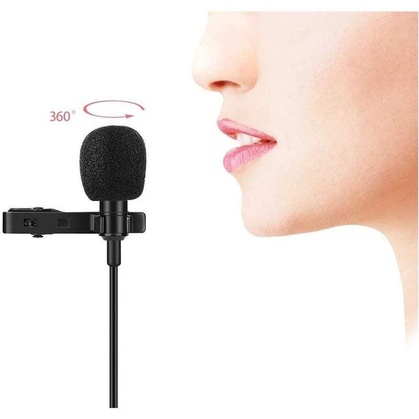 Microphones Lavalier Lapel Full Range Audio Video Recording Condenser Iphone Ipad Other Mobile Accessories