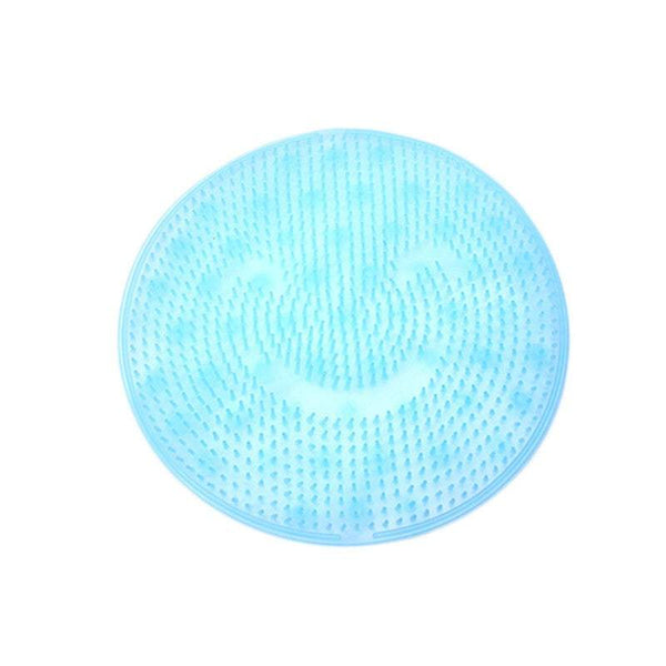 Foot Care Lazy Bath Massage Pad Silicone Bathroom Shower Non Slip Scrubber Clean Mat Bath Mats Rugs & Toilet Covers
