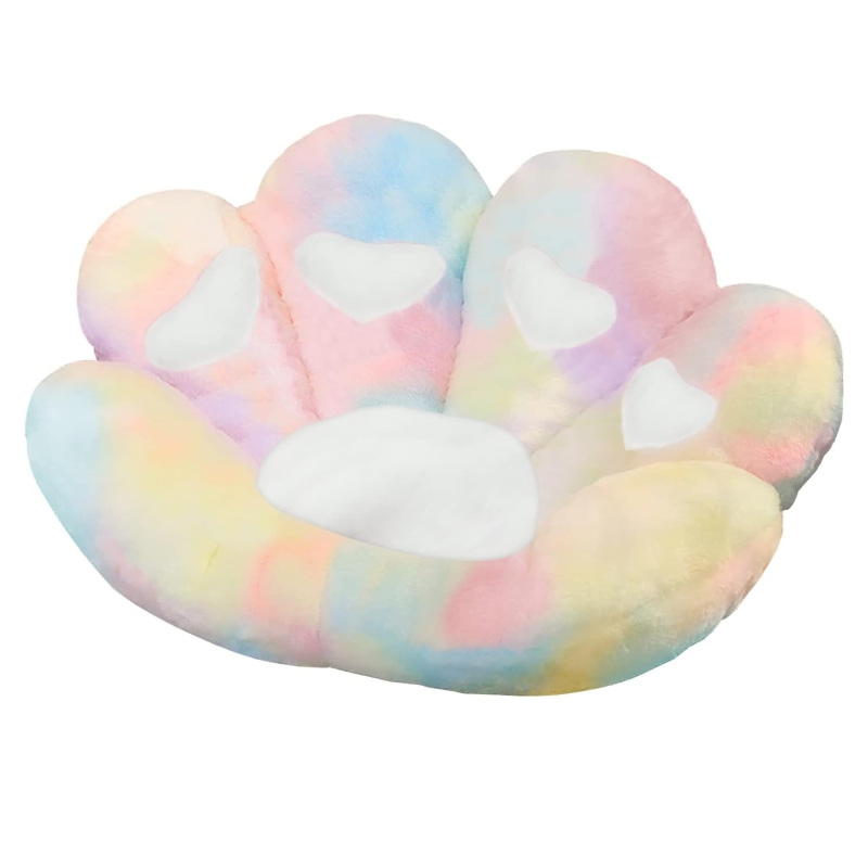 Lazy Sofa Chair Seat Cushion Cute Cat Paw Design Comfy Pillow Room Bedroom Dining Cushions & Decorative Pillows