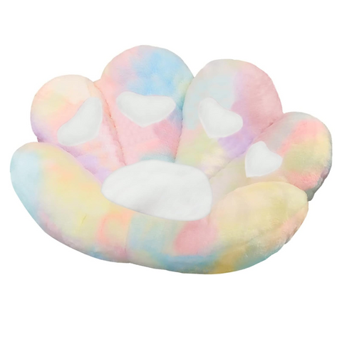 Lazy Sofa Chair Seat Cushion Cute Cat Paw Design Comfy Pillow Room Bedroom Dining Cushions & Decorative Pillows