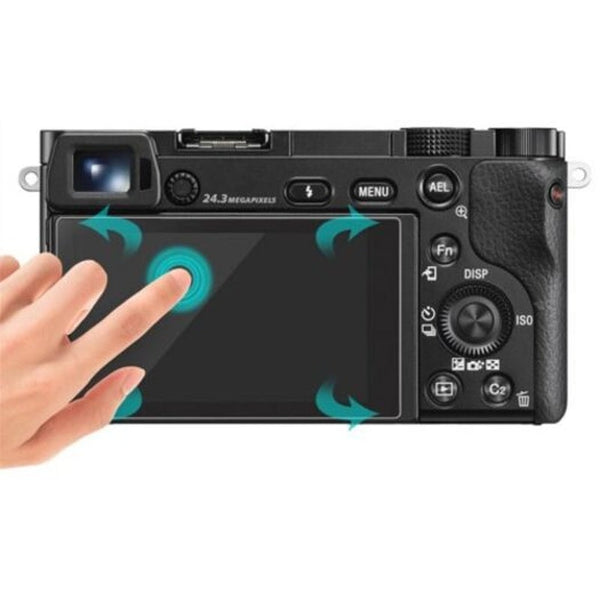 Lcd Camera Screen Hd Toughened Glass Protective Film For Sony A6000 / A6300 Transparent Camera Screen Protectors