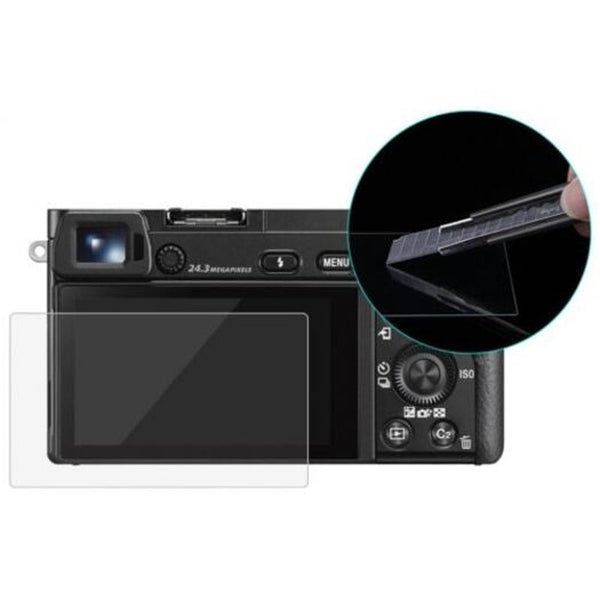 Lcd Camera Screen Hd Toughened Glass Protective Film For Sony A6000 / A6300 Transparent Camera Screen Protectors