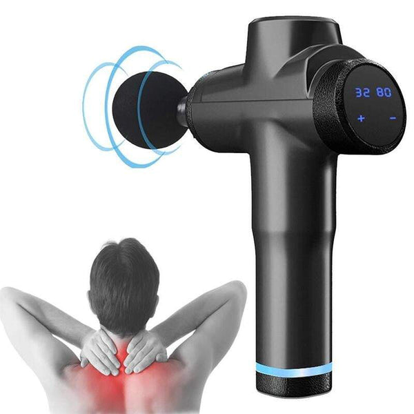 Lcd Display Sports Muscle Relaxer Electric Handheld Massagers