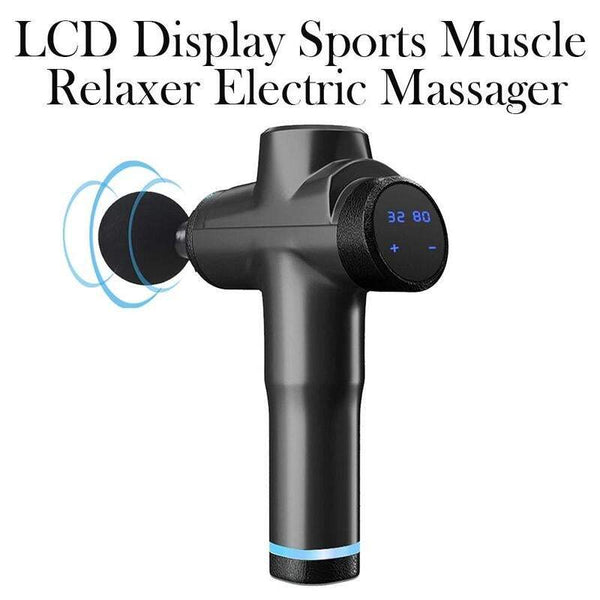 Lcd Display Sports Muscle Relaxer Electric Handheld Massagers
