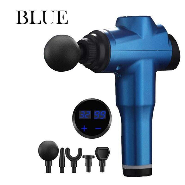 Lcd Display Sports Muscle Relaxer Electric Handheld Massagers