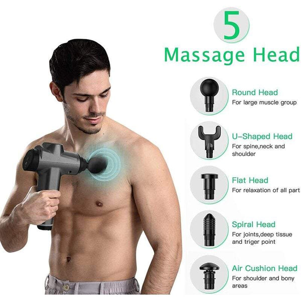 Lcd Display Sports Muscle Relaxer Electric Handheld Massagers