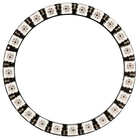 Y00024 Ws2812b 5050 Led Smart Rgb Ring Black String Lights