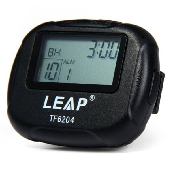 Tf6204 Interval Timer For Yoga Hiit Cardio Tabata With Lcd Black Stopwatches