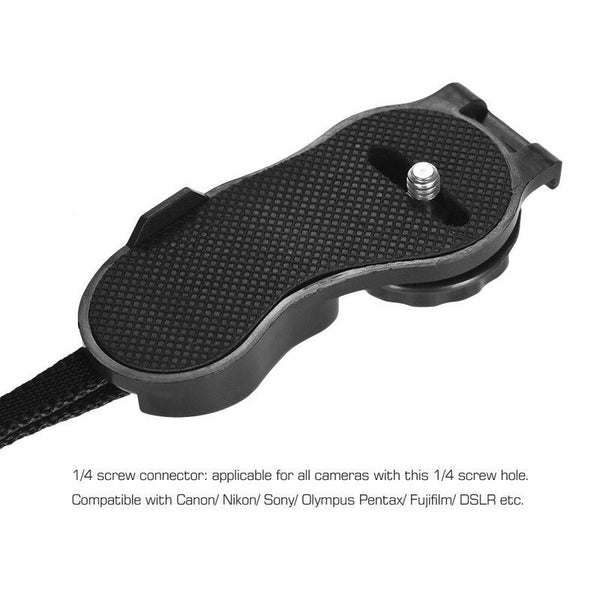 Leather Camera Padded Wrist Grip Strap Accessory For Canon Nikon Sony Pentax Fujifilm Dslr Straps & Hand Grips