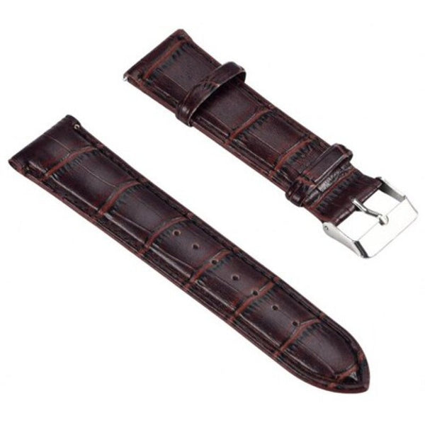 Leather Strap Belt Watch Band For Samsung Gear S2 Frontier Classic 20Mm Deep Coffee