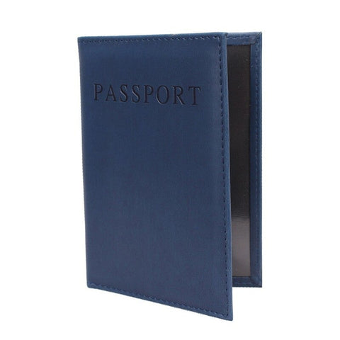 Leather Travel Passport Holder Case 3