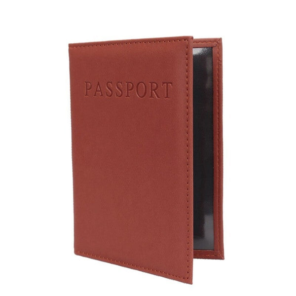 Leather Travel Passport Holder Case 4 Travel Wallets
