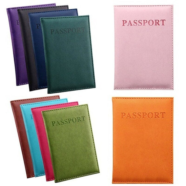 Leather Travel Passport Holder Case 4 Travel Wallets