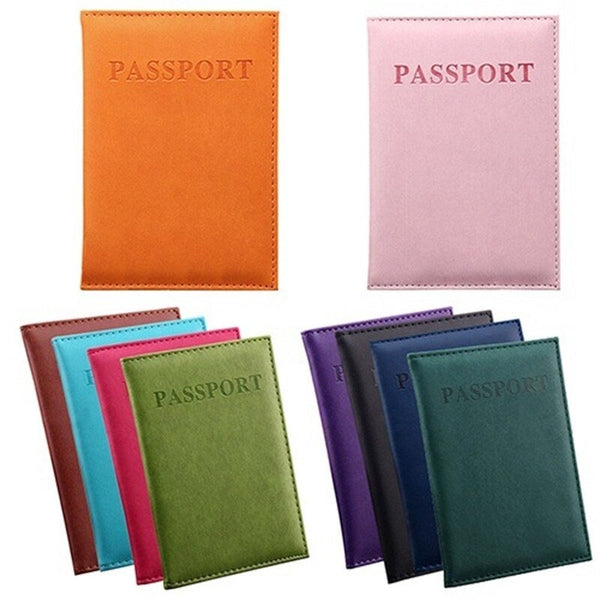 Leather Travel Passport Holder Case 4 Travel Wallets