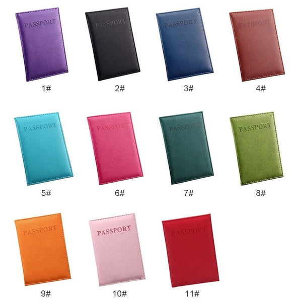 Leather Travel Passport Holder Case 4 Travel Wallets