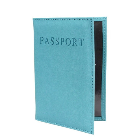 Leather Travel Passport Holder Case 5