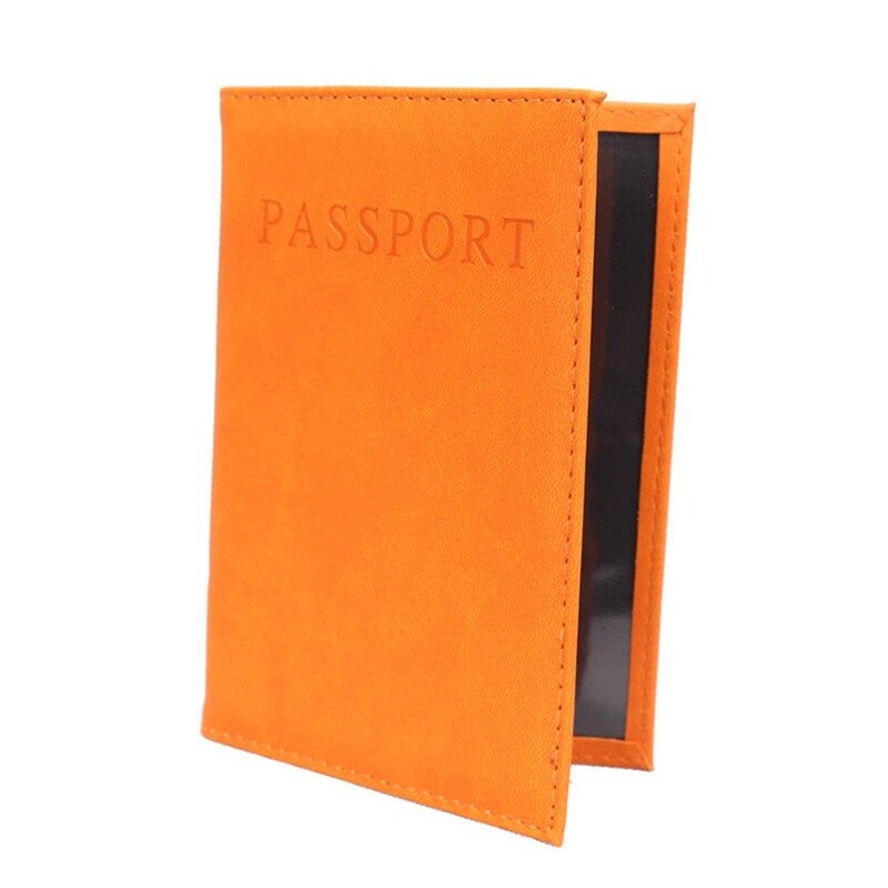 Leather Travel Passport Holder Case 9