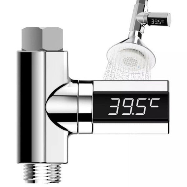 Other Shower & Bath Accessories Led Display Water Shower Thermometer Electricity Temperature Meter Monitor For Baby Care Silver