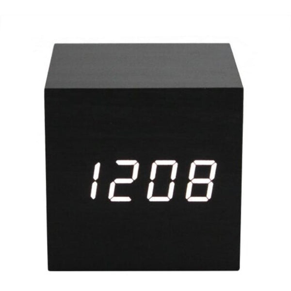 Led Display Alarm Clock Black Alarm Clocks & Clock Radios