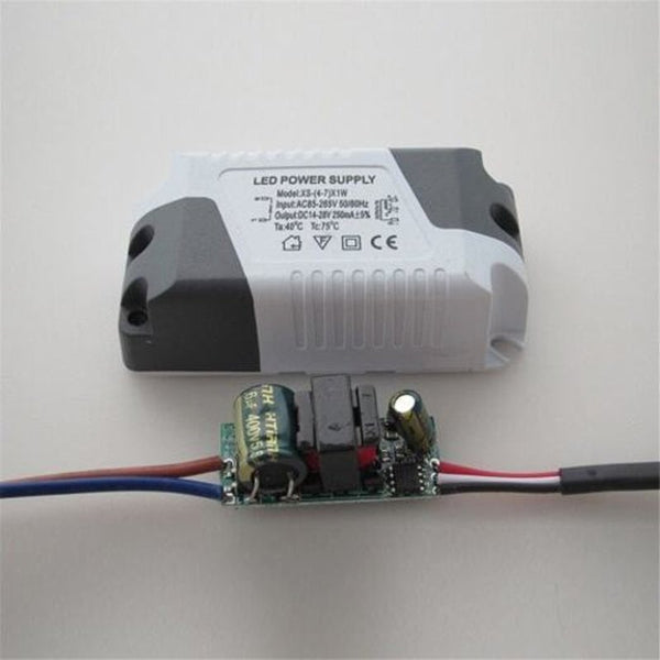 Led Driver 3W 24W Dimmable Ceilling Light Lamp Transformer Power Supply Diy White Lighting Parts