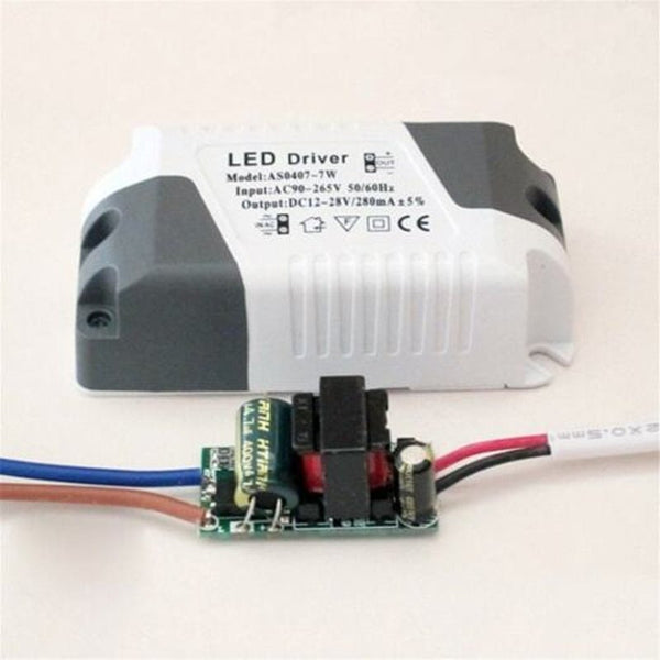 Led Driver 3W 24W Dimmable Ceilling Light Lamp Transformer Power Supply Diy White Lighting Parts