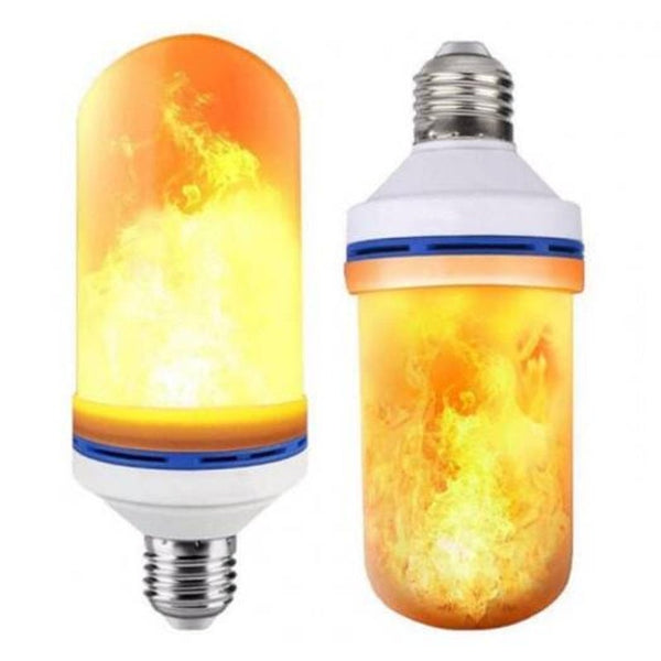 Led Flame Bulb Atmosphere Light For Home Decoration Orange Gold E27 Third Gear With Gravity Induction