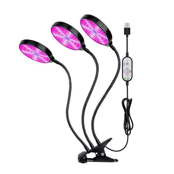 Led Grow Light Usb Dimming Indoor Plant Flower Veg Hydroponic Growing Lamp