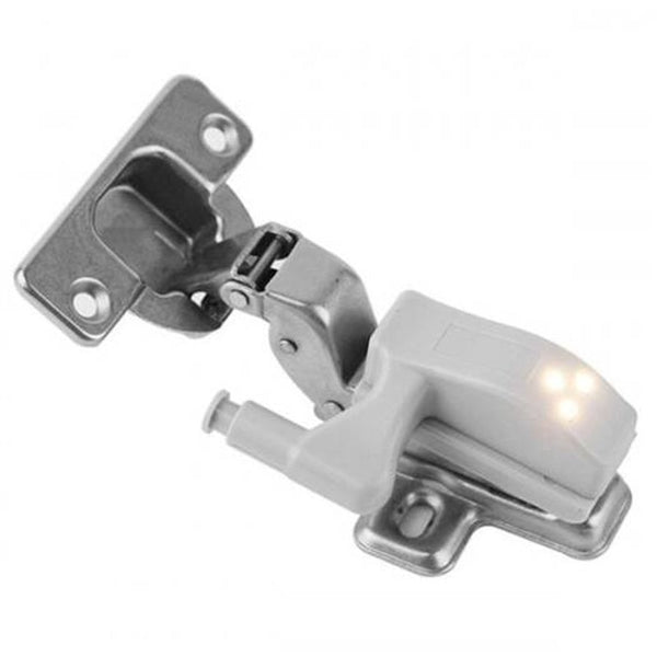 Led Hinge Lamp Intelligent Induction Light 10Pcs Gray Warm White Night Lights