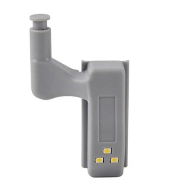 Led Hinge Lamp Intelligent Induction Light 10Pcs Gray Warm White Night Lights