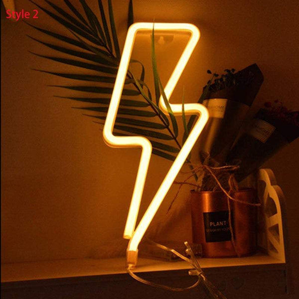 Strip Lights Led Neon Usb Battery Powered Party Decoration Lamp Lamps