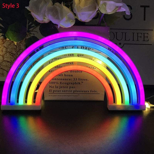 Strip Lights Led Neon Usb Battery Powered Party Decoration Lamp Lamps
