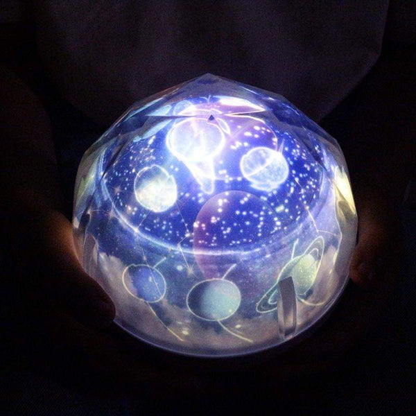 Indoor Lighting Led Projection Relaxing Starry Night Table Lamp For Kids Bedroom Night Lights