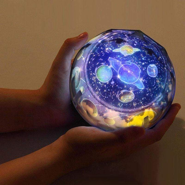 Indoor Lighting Led Projection Relaxing Starry Night Table Lamp For Kids Bedroom