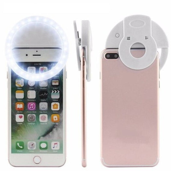 Usb Rechargeable 36Led Mobile Phone Smart Camera Selfie Ring Light Filter Rings & Holders