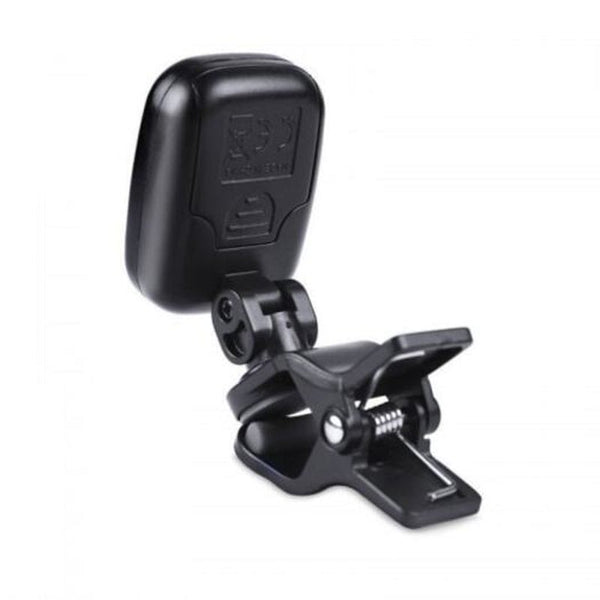 Led Tuner Clip On Chromatic Electronic Guitar Ukulele Violin Digital Bass Black Guitar Accessories