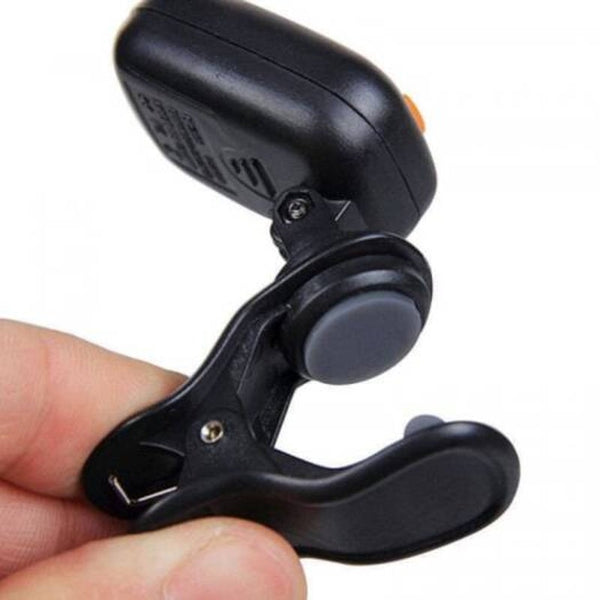 Led Tuner Clip On Chromatic Electronic Guitar Ukulele Violin Digital Bass Black Guitar Accessories