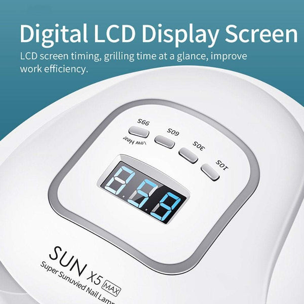 120W Led Uv Nail Gel Curing Lamp Polish Dryer Nail Dryers & Lamps