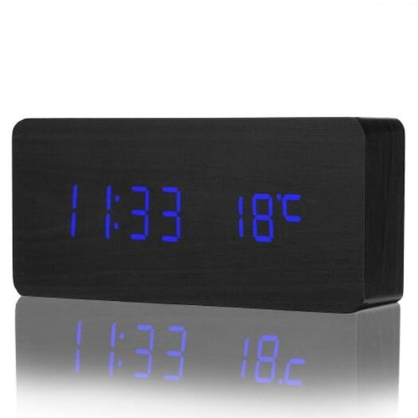 Led Alarm Clock Blue Alarm Clocks & Clock Radios