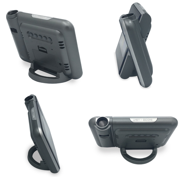 Led Alarm Projection Clock Thermometer Hygrometer Wireless Weather Station Alarm Clocks & Clock Radios