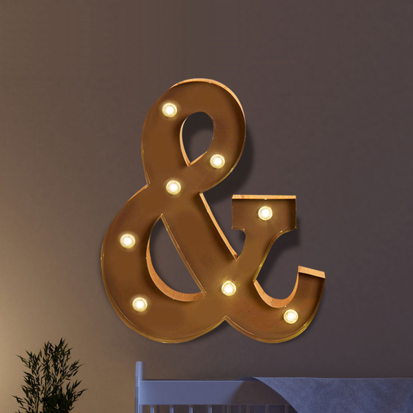 Led Metal Letter Lights Free Standing Plaques & Signs