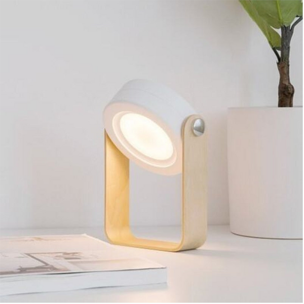 Led Table Lamp Hangable Flashlight Lantern Usb Rechargeable Dimmable Desk For Bedroom Night Reading Light White 1Pc Lanterns