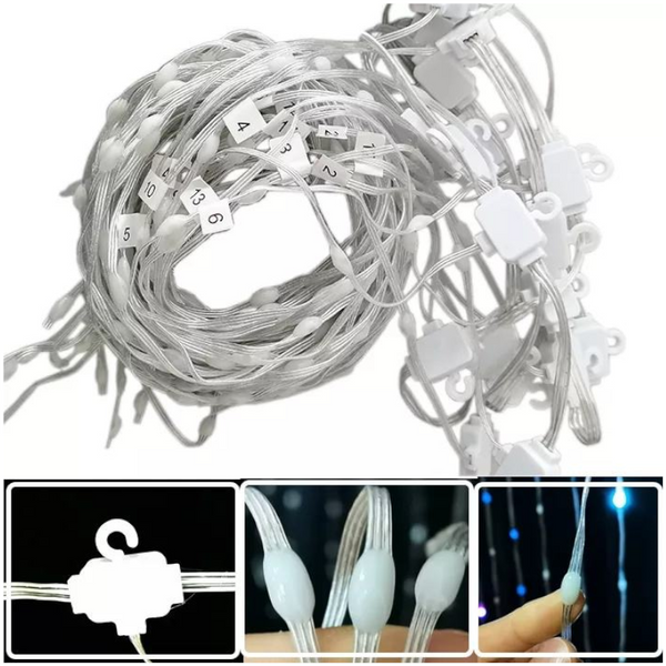 Led Curtain Light Remote App Control Smart Christmas Rgb Decoration Seasonal Decorations