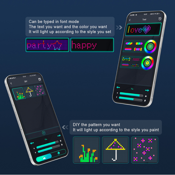 Led Curtain Light Remote App Control Smart Christmas Rgb Decoration Seasonal Decorations